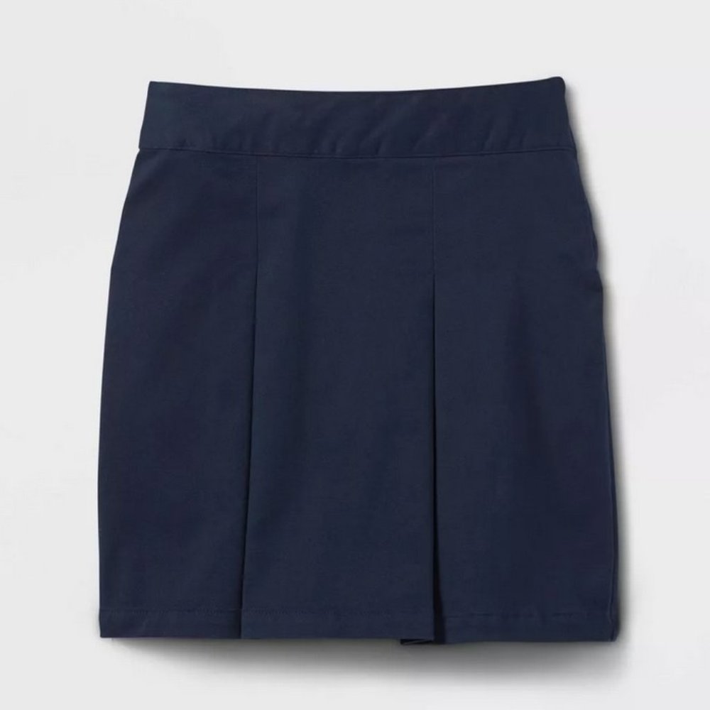 Pk of 2 Girls School Uniform Skort Size 6/6x Navy Blue Cat & Jack - NWT